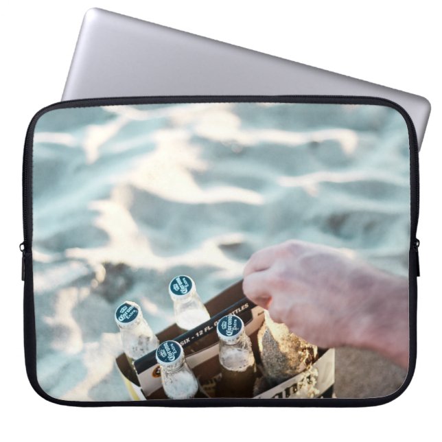 Housse Pour Ordinateur Portable La plage de Laguna (Devant)