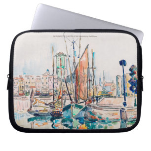 Housse Pour Ordinateur Portable La Rochelle (1911) peinture de Paul Signac