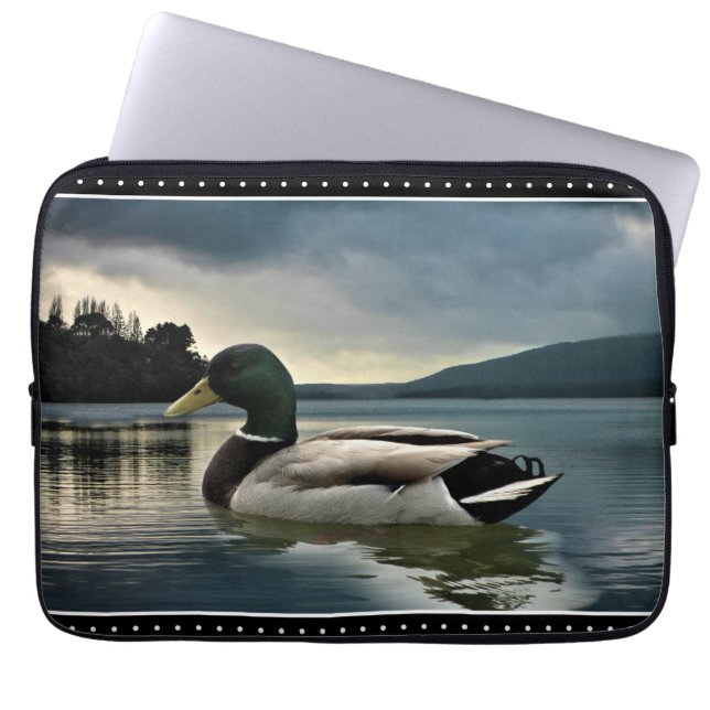 Housse Pour Ordinateur Portable Lac Mallard Duck (Devant)