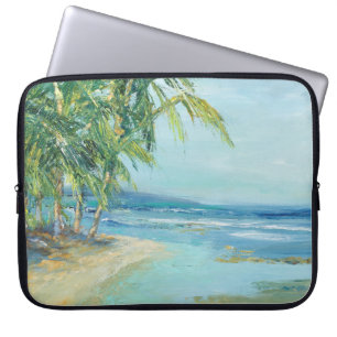 Housse Pour Ordinateur Portable Lagon Côtier Bleu