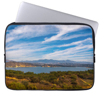 Housse Pour Ordinateur Portable Lake Cachuma Panorama Santa Ynez Mountain Photo
