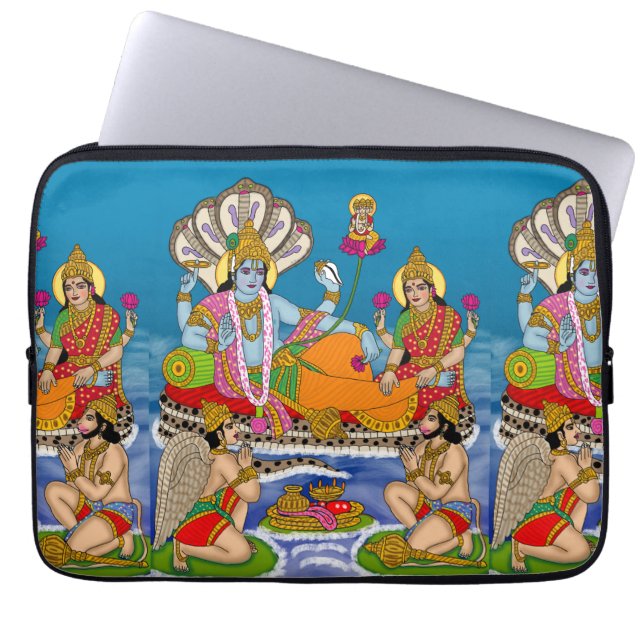 Housse Pour Ordinateur Portable Lakshmi Narayan Laptop Cover (Devant)