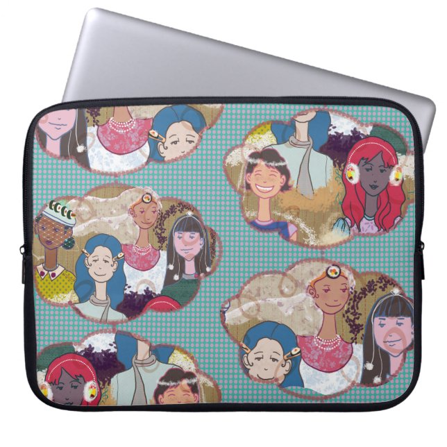 Housse Pour Ordinateur Portable LALATOWN Laptop Case  (Devant)