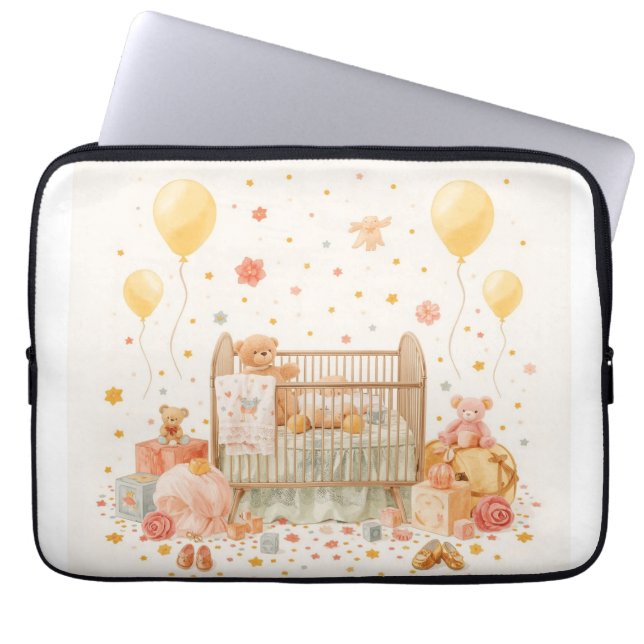 Housse Pour Ordinateur Portable Lancer l'oreiller (Devant)