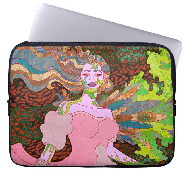 Housse Pour Ordinateur Portable L'Ange étrange (Devant)