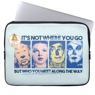 Housse Pour Ordinateur Portable L'Assistant D'Oz™ Qui Vous Rencontrez En Chemin