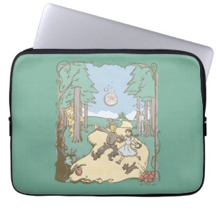 Housse Pour Ordinateur Portable L'Assistant D'Oz™   Storbook Yellow Brick Road