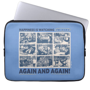 Housse Pour Ordinateur Portable Le bonheur regarde les AMIS™ encore et encore