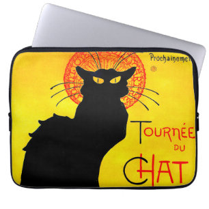 Housse Pour Ordinateur Portable Le Chat Noir Vintage