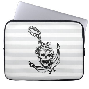 Housse Pour Ordinateur Portable Le crâne et l'Ancre des Goonies
