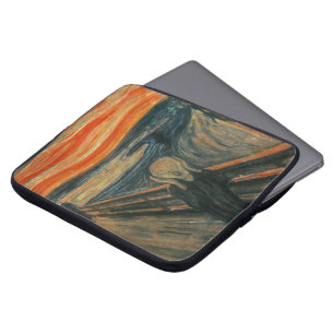 Housse Pour Ordinateur Portable Le cri perçant par la peinture de ~ d'Edvard Munc
