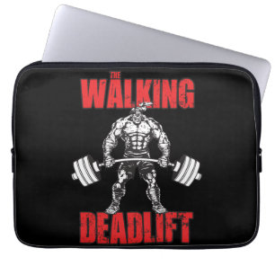 Housse Pour Ordinateur Portable Le Deadlift Walking - Zombie Workout