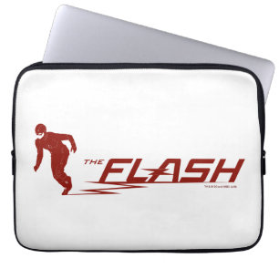 Housse Pour Ordinateur Portable Le Flash   Logo du nom du super héros