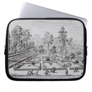 Housse Pour Ordinateur Portable Le jardin de plaisir et le pavillon de pape Pius