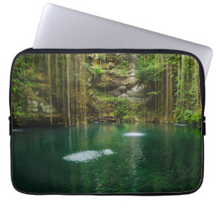 Housse Pour Ordinateur Portable Le Mexique, Yucatan, lac pittoresque