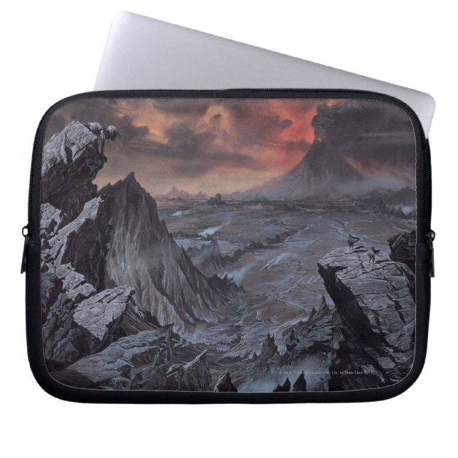 Housse Pour Ordinateur Portable Le mont Doom (Devant)