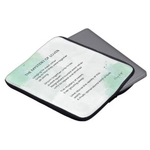 Housse Pour Ordinateur Portable Le Mystère Des Amoureux - Poème D'Amour