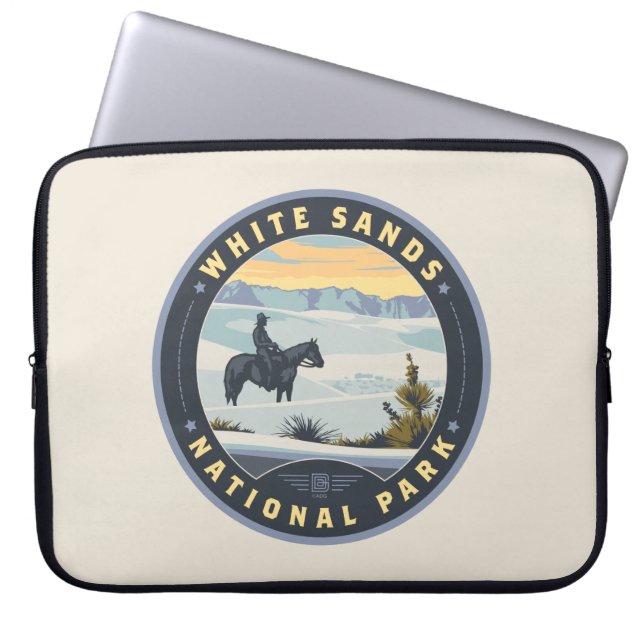 Housse Pour Ordinateur Portable Le parc national de White Sands (Devant)
