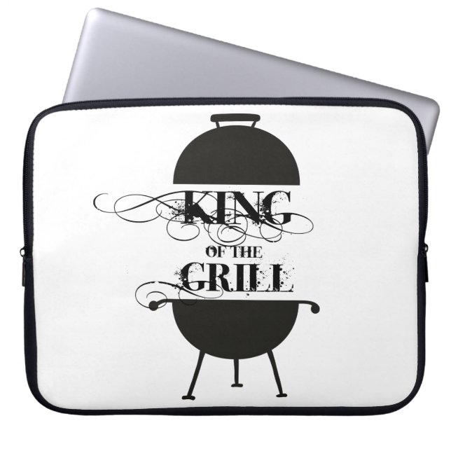 Housse Pour Ordinateur Portable Le Roi Du Grill (Devant)