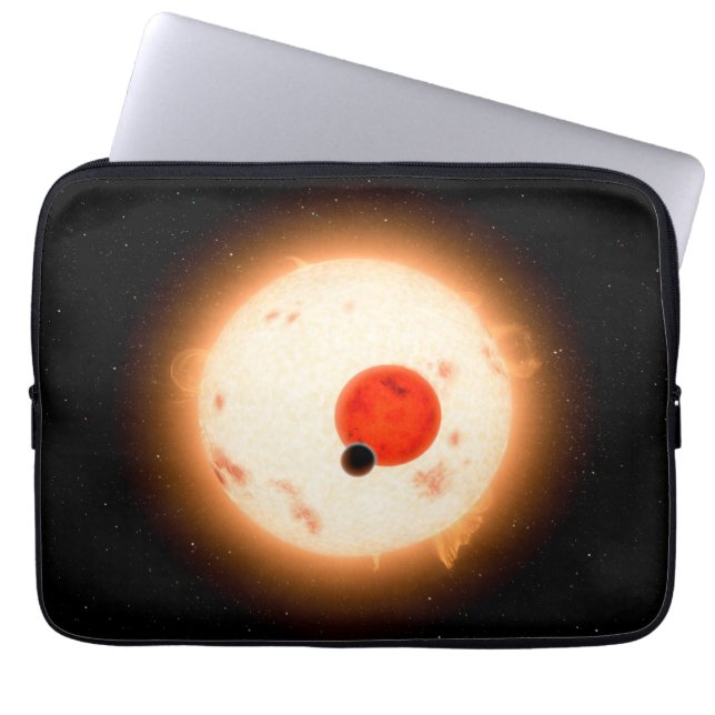 Housse Pour Ordinateur Portable Le système Kepler-16. (Devant)