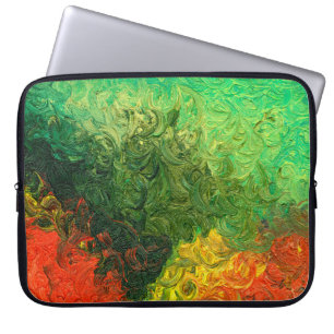 Housse Pour Ordinateur Portable le tableau peint à l'huile. peinture à l'huile arr
