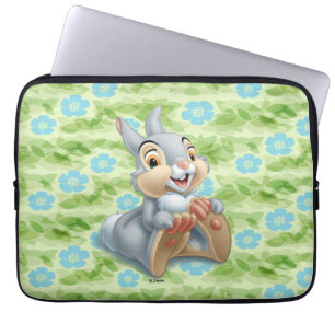 Housse Pour Ordinateur Portable Le Thumper de Bambi tenant ses pieds