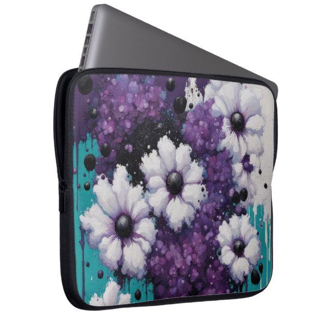 Housse Pour Ordinateur Portable Lecteurs Abstraits (Devant droit)