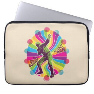 Housse Pour Ordinateur Portable L'équipe du suicide Polka-Dot Homme Psychédél