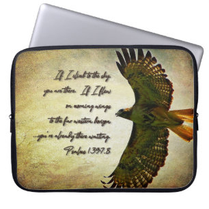 Housse Pour Ordinateur Portable Les ailes de l'inspiration matinale