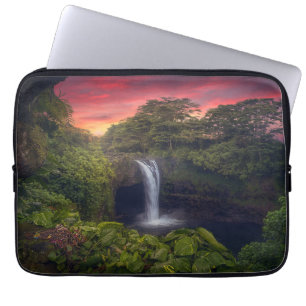 Housse Pour Ordinateur Portable Les cascades   Rainbow Falls, Hilo, Hawaii