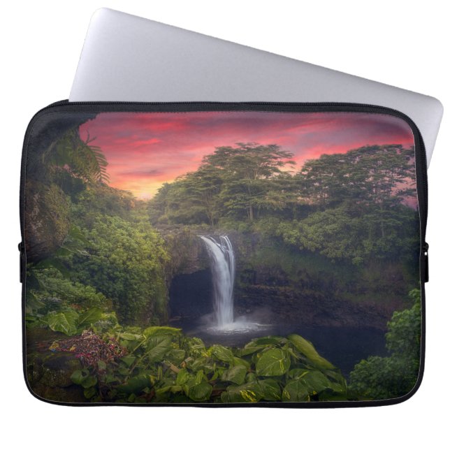 Housse Pour Ordinateur Portable Les cascades | Rainbow Falls, Hilo, Hawaii (Devant)