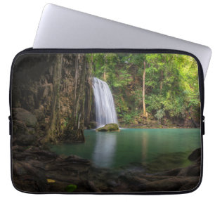 Housse Pour Ordinateur Portable Les cascades Spring Rainforest Waterfall Thaïlan