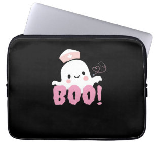 Housse Pour Ordinateur Portable Les Chemises Infirmières D'Halloween Femme Boo ! T