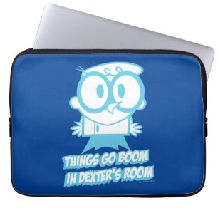 Housse Pour Ordinateur Portable Les choses bougent dans la chambre de Dexter