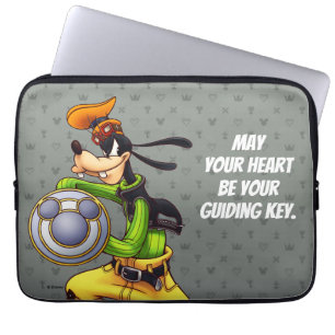 Housse Pour Ordinateur Portable Les Coeurs du Royaume Capitaine Goofy du Chevalie