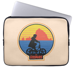 Housse Pour Ordinateur Portable Les Goonies Retro Mikey équitation Vélo Graphique