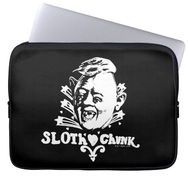 Housse Pour Ordinateur Portable Les Goonies "Sloth ♥ Chunk" (Devant)