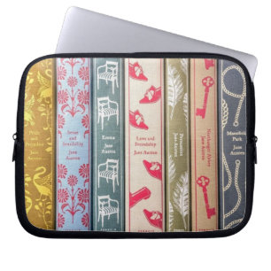 Housse Pour Ordinateur Portable Les livres de Jane Austen