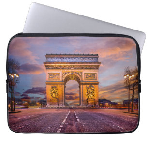 Housse Pour Ordinateur Portable Les monuments Arc de Triomphe, Paris France