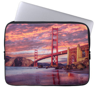 Housse Pour Ordinateur Portable Les monuments   The Golden Gate San Francisco, CA