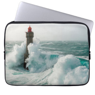 Housse Pour Ordinateur Portable Les phares   Jument Phare Ouessant France
