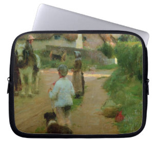 Housse Pour Ordinateur Portable Les vagabonds, 1888 (huile sur la toile)
