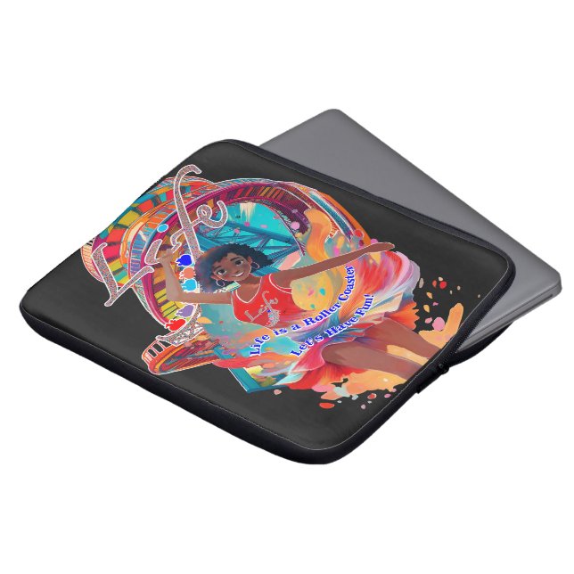 Housse Pour Ordinateur Portable let's Have Fun! (Devant haut)