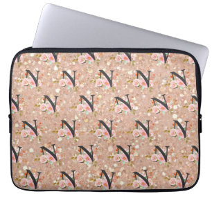 Housse Pour Ordinateur Portable Lettre N