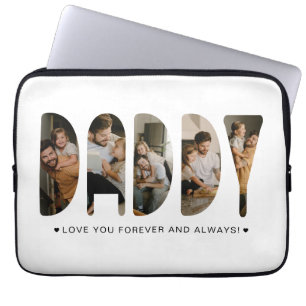 Housse Pour Ordinateur Portable Lettres de photo de PAPA