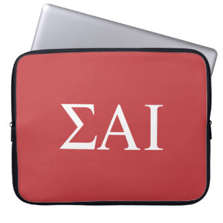 Housse Pour Ordinateur Portable Lettres grecques Sigma Alpha Iota