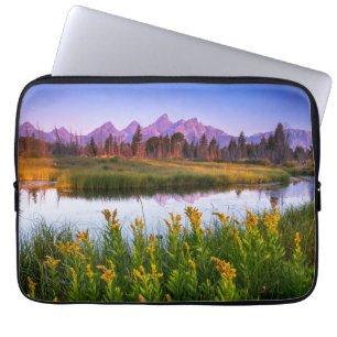 Housse Pour Ordinateur Portable Lever de soleil de Teton