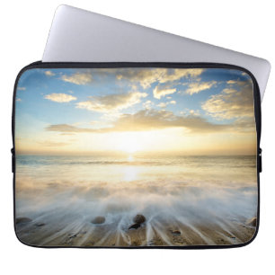Housse Pour Ordinateur Portable Lever de soleil d'or