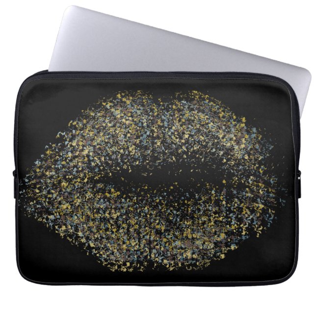 Housse Pour Ordinateur Portable Lèvres d'art Abstrait moderne #16 (Devant)