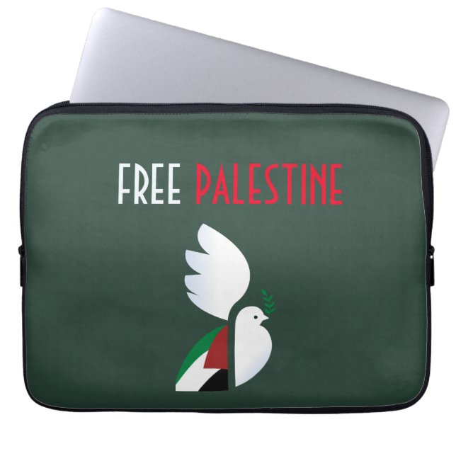 Housse Pour Ordinateur Portable Libérer la Palestine (Devant)